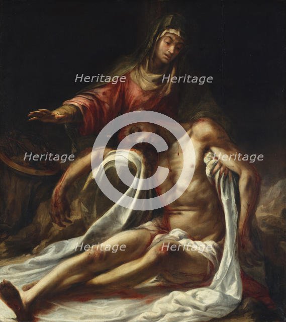 Pietà, ca. 1657-60. Creator: Juan de Valdés Leal.