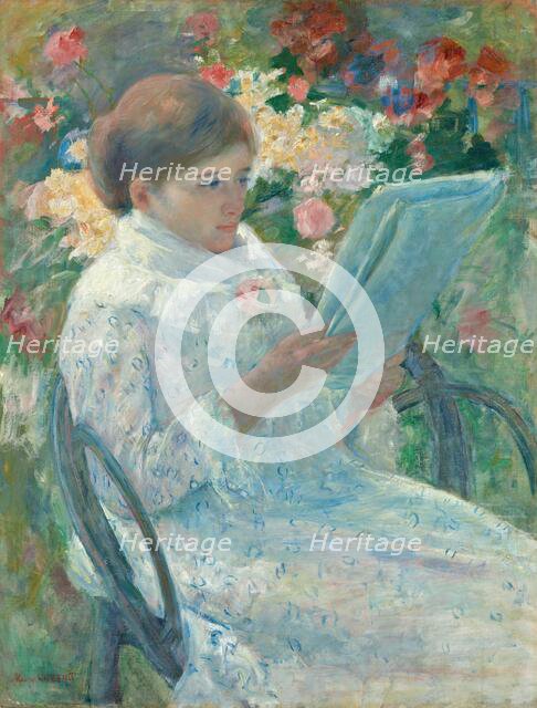 On a Balcony, 1878/79. Creator: Mary Cassatt.