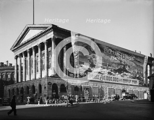 Town Hall, Victoria Square, Birmingham, 1941. Creator: George Bernard Mason.