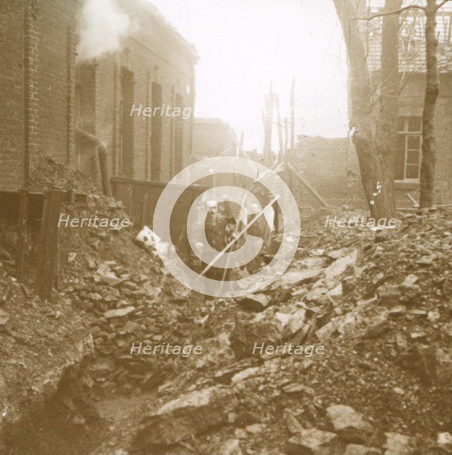 German pennants, Carency, northern France, c1914-c1918. Artist: Unknown.