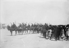 Persian troops - camel artillery, 1918. Creator: Bain News Service.