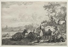 The Shepherd, 1644. Creator: Paulus Potter (Dutch, 1625-1654).