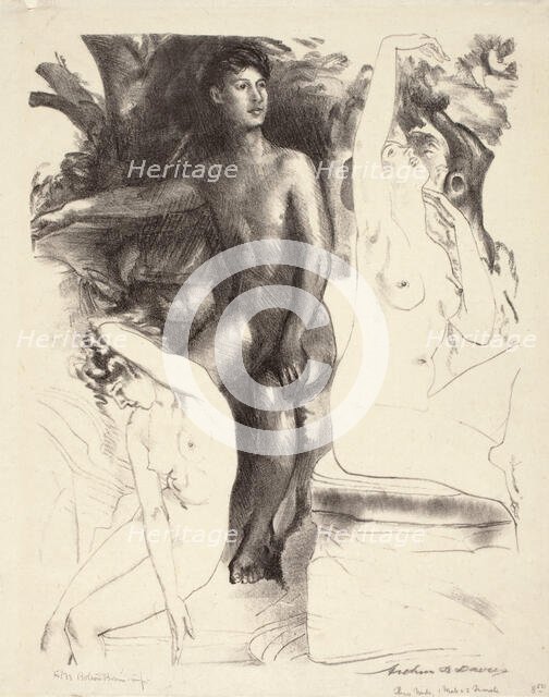 Dominion, 1920. Creator: Arthur Davies.