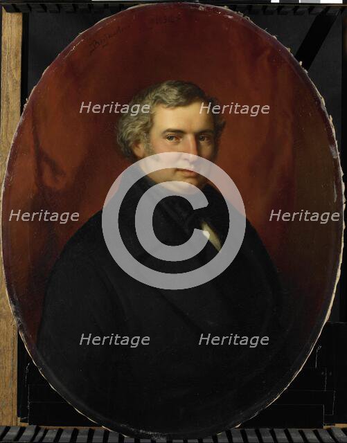 Posthumous Portrait of Hendrik André Cornelis Tierens, City Functionary of Heusden, 1852. Creator: Bastian de Poorter.