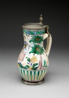 Wine Jug, Gmunden, c. 1800. Creator: Unknown.