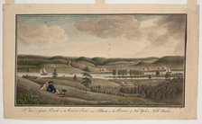 A View of Greenbush on the Hudsons River near Albany in the Province of New York, 1766. Creator: Thomas Davies.