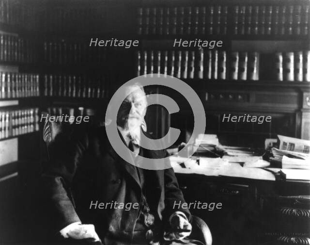 Charles James Faulkner, between c1890 and c1910. Creator: Frances Benjamin Johnston.