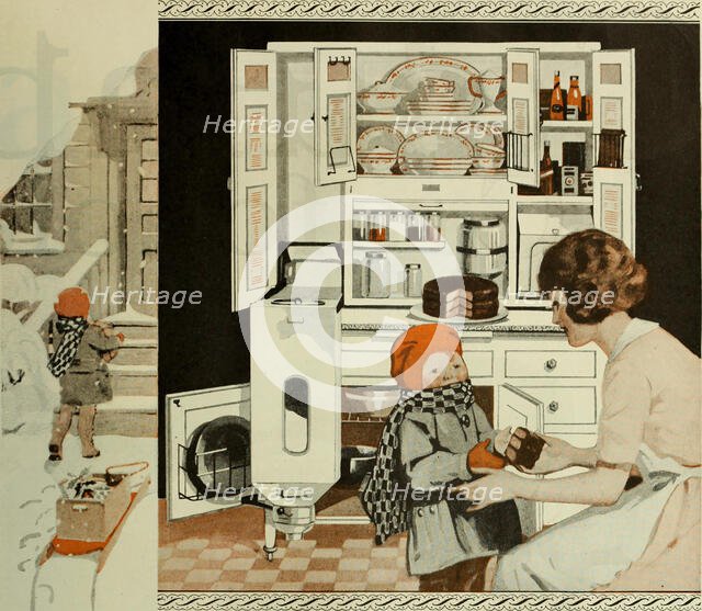 Kitchen Advertising From The Saturday Evening Post, ca 1920-1925. Creator: Anonymous.