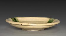 Plate: Seto Ware, 18th-19th century. Creator: Unknown.