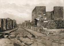 Tempio della Fortuna, Pompeii, Italy, c1900s. Creator: Unknown.