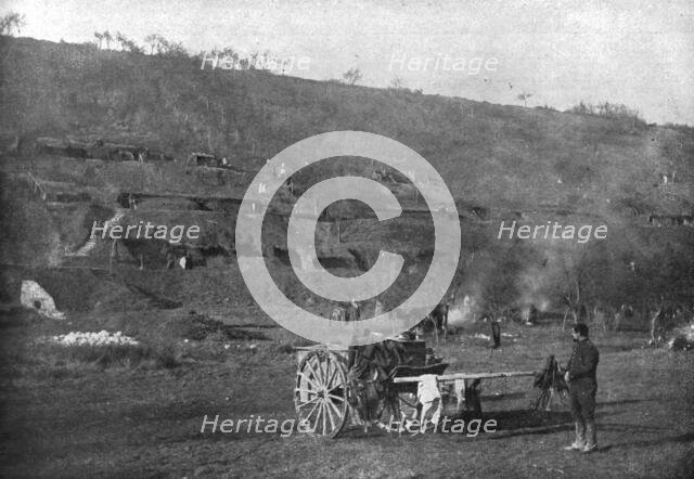 'Le front pittoresque; Villages de Paillot et Terriers a flanc de coteaux', 1914. Creator: Unknown.
