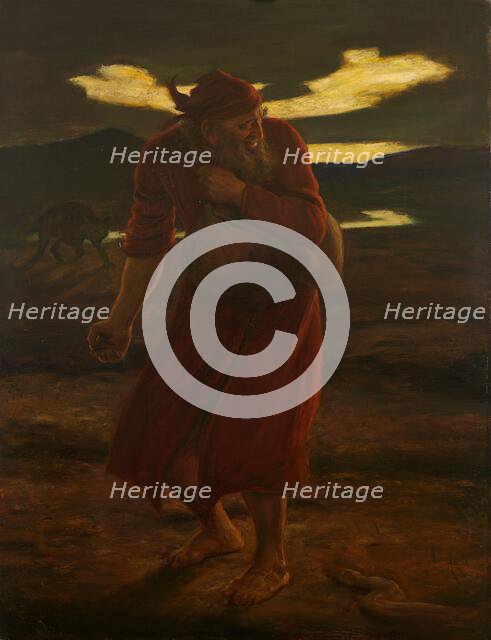 Parable of the Tares, 1865. Creator: John Everett Millais.