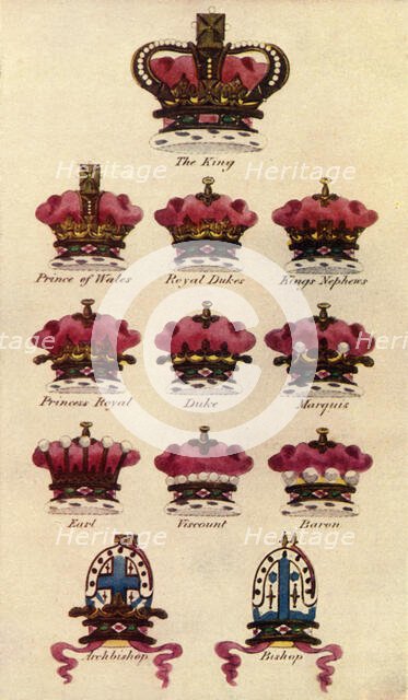 'The Regalia. - 8', c1911. Creator: Unknown.