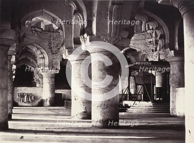 Trimul Naik’s Palace. Session Court From North Side, 1858. Creator: Captain Linnaeus Tripe.