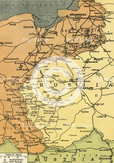 'The Eastern Frontier', 1919. Creator: London Geographical Institute.