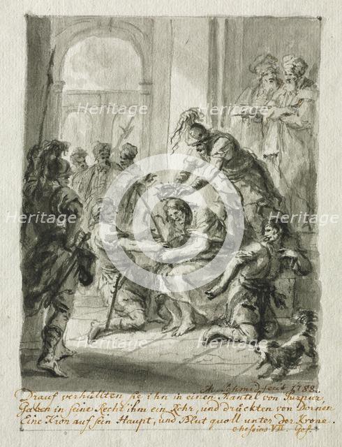 Christ Crowned with Thorns, 1788. Creator: Martin Johann Schmidt (Austrian, 1718-1801).