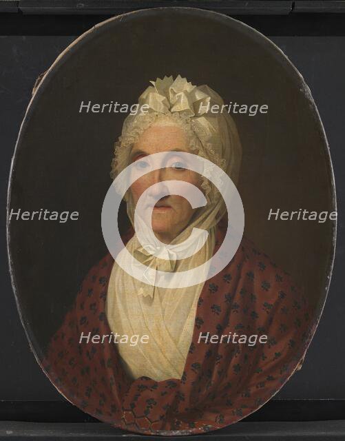 Widow of Bagge the brandy distiller, 1760-1802. Creator: Jens Juel.