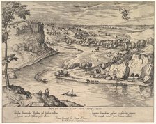 River Landscape with Mercury Abducting Psyche, ca. 1595. Creator: Simon Novellanus.