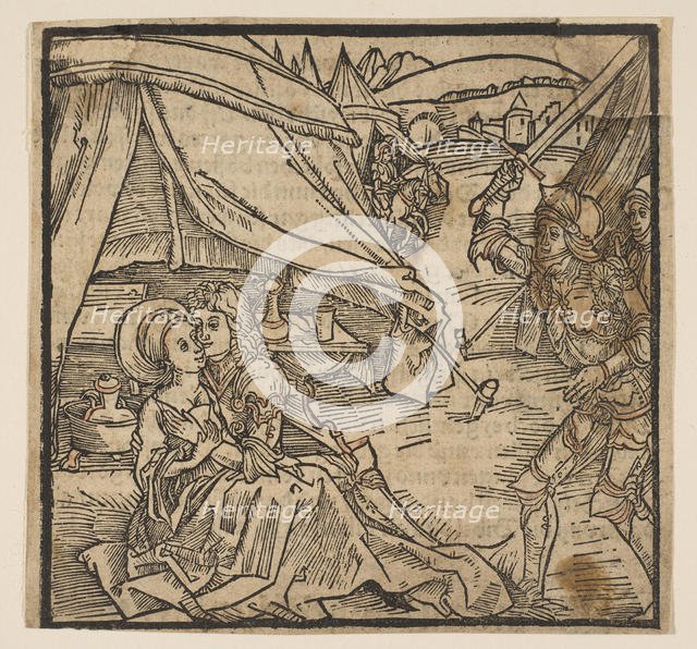 Illustration from the Ritter von Turn, 1493.n.d. Creator: Albrecht Durer.