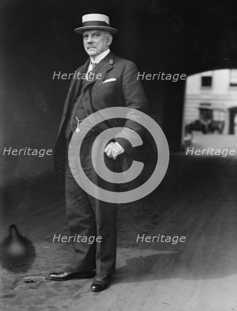 William Graves Sharp, Am. E.J.P. to France, 1916. Creator: Harris & Ewing.