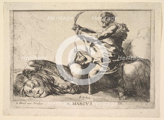 St. Mark, 1615-42. Creator: Pierre Brebiette.