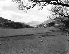 Landscape, Snowdon from Capel Corig, Wales, c1955. Creator: Arthur Charles Kirby Ware.