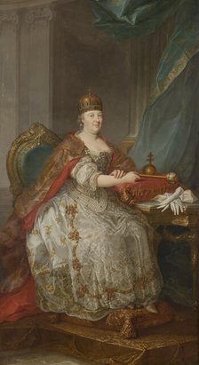Maria Teresia, 1717-1780, German-Roman Empress Queen of Austria, c18th century. Creator: Anon.