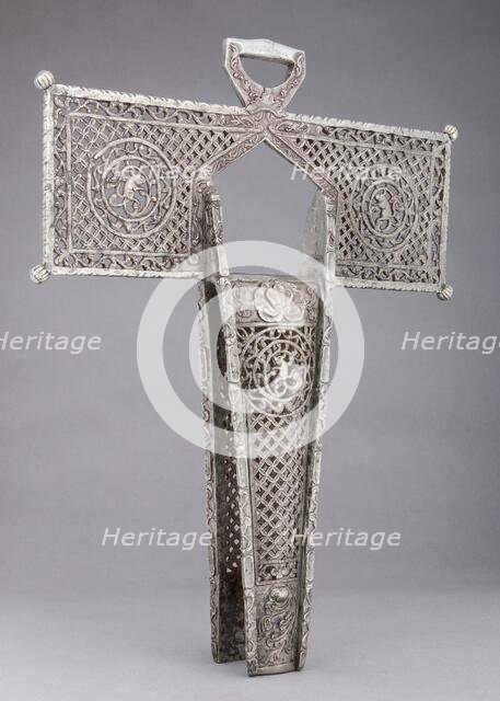 Pair of Stirrups, Mexican, ca. 1750. Creator: Unknown.