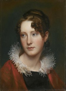 Portrait of Rosalba Peale, ca. 1820. Creator: Rembrandt Peale.