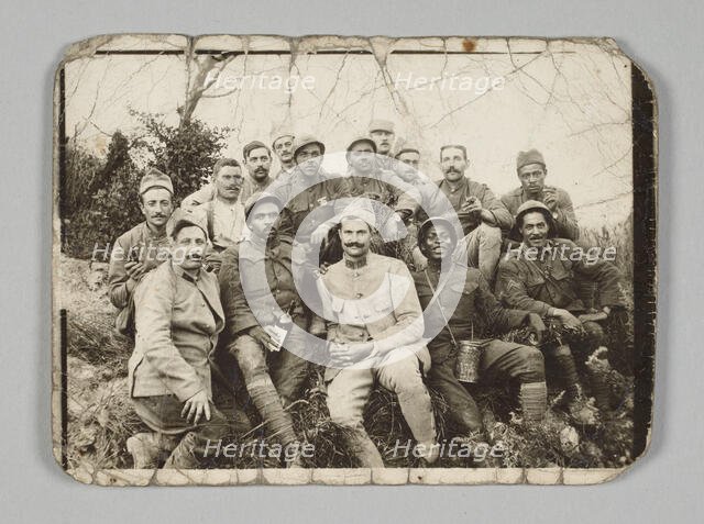 Photographic postcard of Oscar Calmeise, ca. 1918. Creator: Unknown.