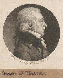 O'Hara, 1799. Creator: Charles Balthazar Julien Févret de Saint-Mémin.