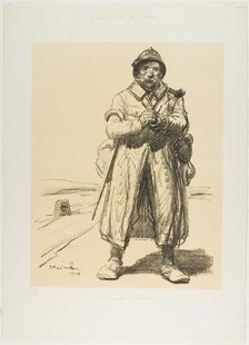 A Veteran of the Old Guard, 1915. Creator: Theophile Alexandre Steinlen.