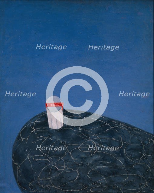 Soured milk, 1919. Artist: Sterenberg, David Petrovich (1881-1948)