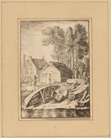 Shipyard, 1761, published 1765. Creator: Cornelis Ploos van Amstel.
