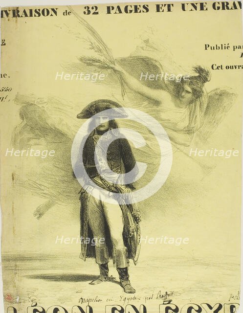 Napoleon in Egypt, 1835. Creator: Auguste Raffet.