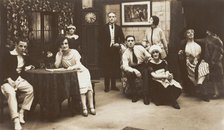 Actors, one in drag, performing "The man From Toronto", pose on set..., (between 1920 and 1929?). Creator: Unknown.