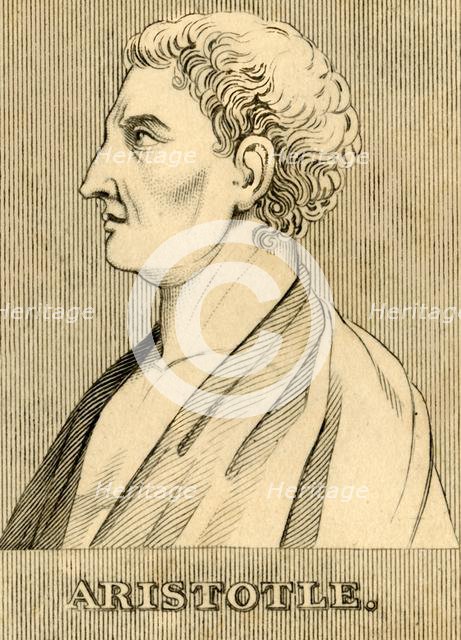 'Aristotle', (384-322 BC), 1830. Creator: Unknown.