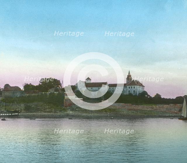 Akershus fortress, Christiania, (Oslo), Norway, late 19th-early 20th century.  Creator: Unknown.
