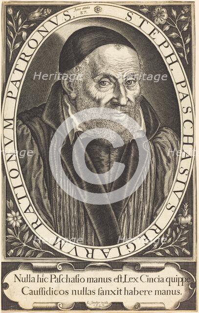 Etienne Pasquier, 1617. Creator: Leonard Gaultier.