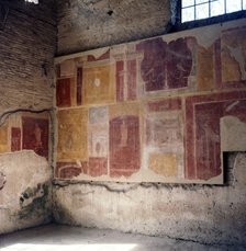 Wall paintings in house in Ostia, 2nd-3rd century. Artist: Unknown.