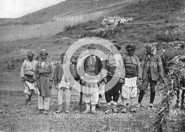 'Turkish Villagers of Yeni Cheri near Erzinjan', c1906-1913, (1915). Creator: Mark Sykes.