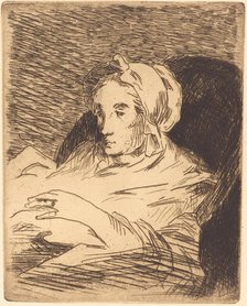 The Convalescent (La convalescente), 1876/1878. Creator: Edouard Manet.