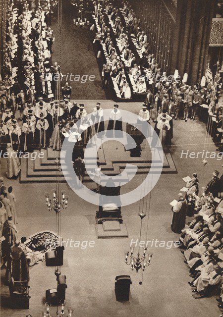 'The Duke of Kent pays homage to the newly crowned King George VI', 1937. Artist: Unknown.