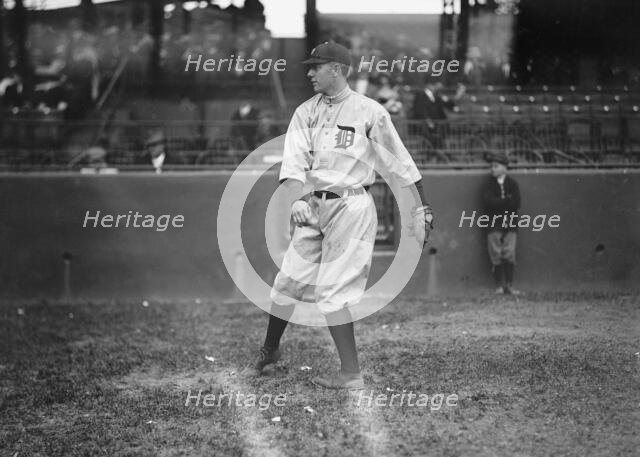 Carl Zamloch, Detroit Al (Baseball), 1913. Creator: Harris & Ewing.
