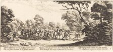 Discovery of the Criminal Soldiers, c. 1633. Creator: Jacques Callot.