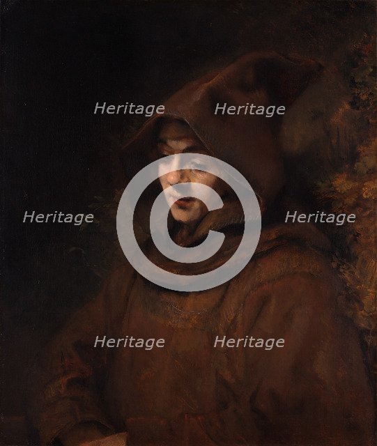 Titus as a monk, 1660. Artist: Rembrandt van Rhijn (1606-1669)