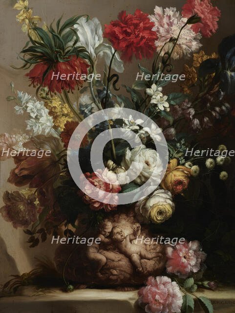 Vase of Flowers, c1695 (?). Creator: Isabella Peeters.