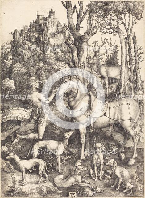 Saint Eustace, c. 1500/1501. Creator: Albrecht Durer.