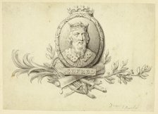 Design for Medallion of King Alfred, n.d. Creator: Sir Robert Smirke.