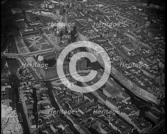 Aerial Shot of Buildings, 1933. Creator: British Pathe Ltd.